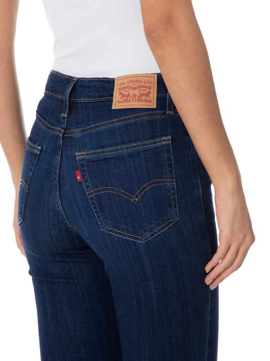 Calça Jeans LEVI’S 721 High Rise - Jeans Escuro - Anthonnia Fashion & Shop